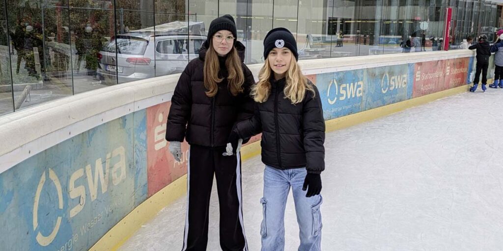 Eislaufen im Curt-Frenzel Stadion